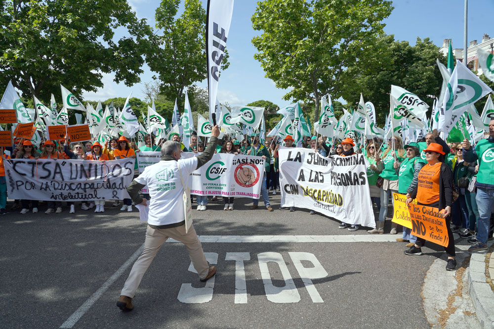 CSIF protesta