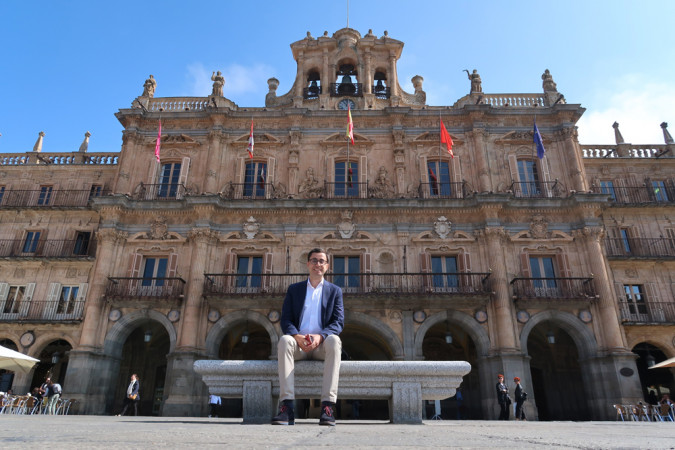 José Luis Mateos, cabeza de lista del PSOE a la alcaldía de Salamanca.