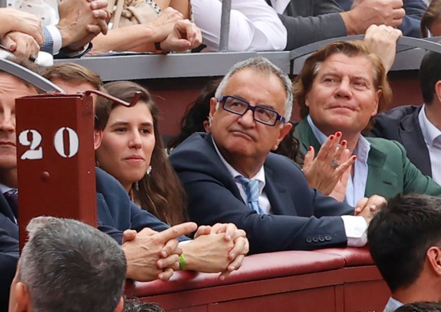 Teresa Urquijo y Moren, novia de Martínez Almeida en Las Ventas.