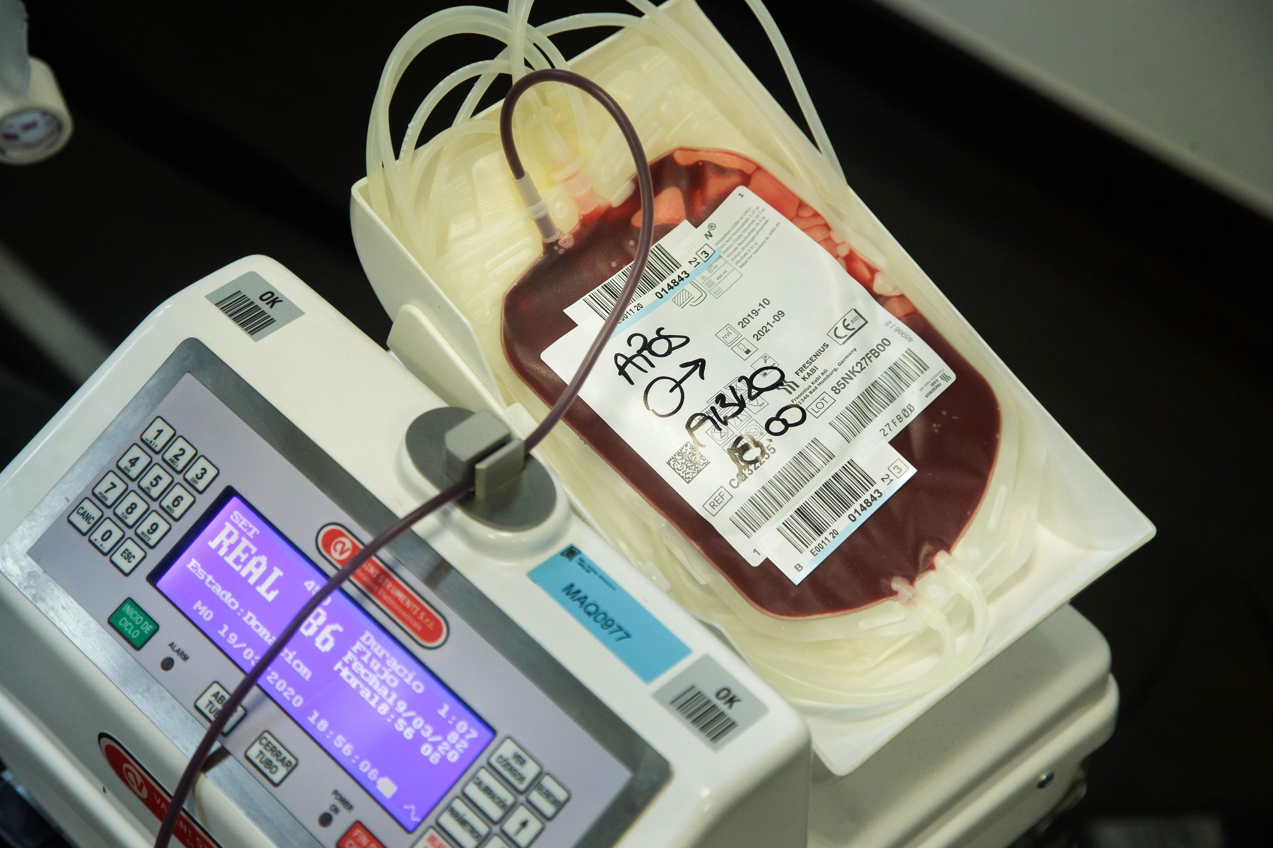 José Vicente/ICAL. Donación de sangre en Ciudad Rodrigo.