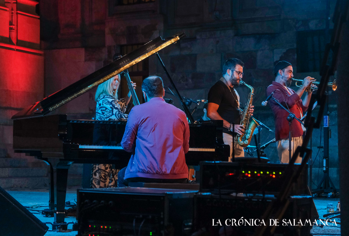 Raynald Colom y Francesco Cafiso Quintet en concierto en el Patio Chico // Pablo de la Peña.