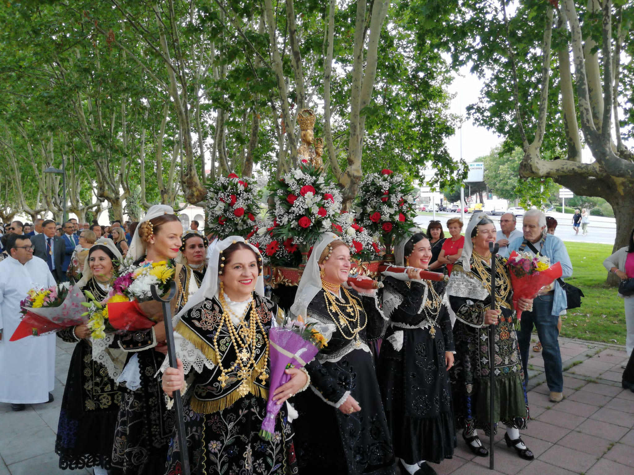 Procesión de la Virgen de la Vega.