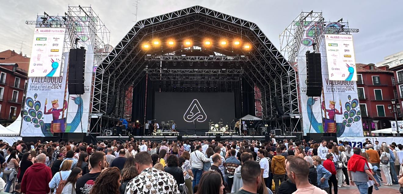 Uno de los eventos de las fiestas de Valladolid, en las que Gadis participa.